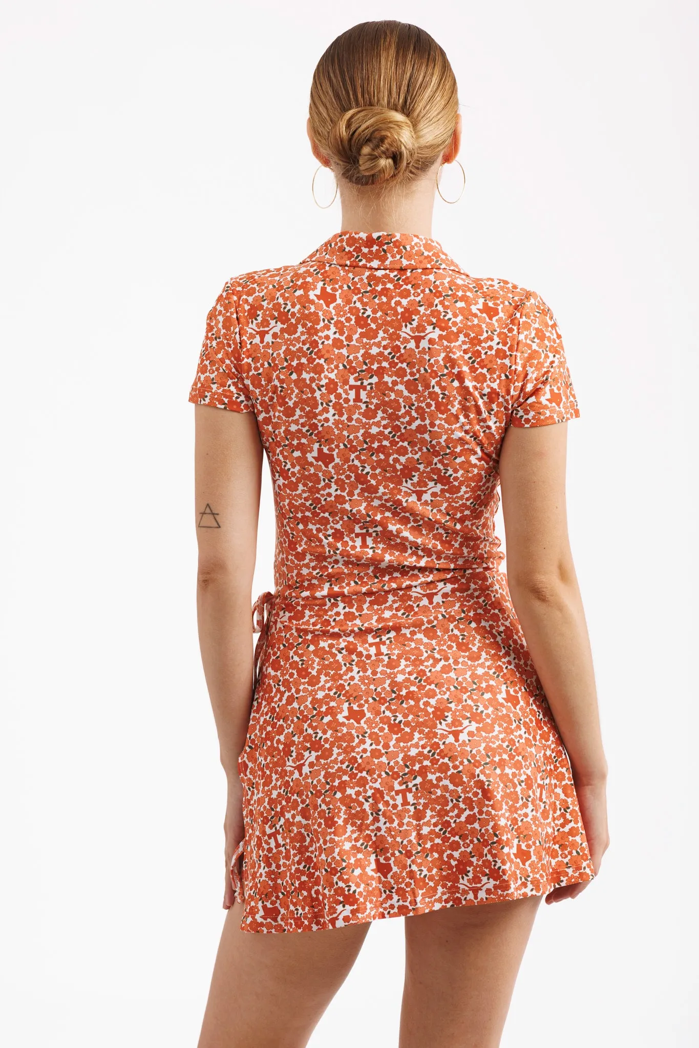 Tailgate Collection Ivy Dress - Texas Micro Poppy