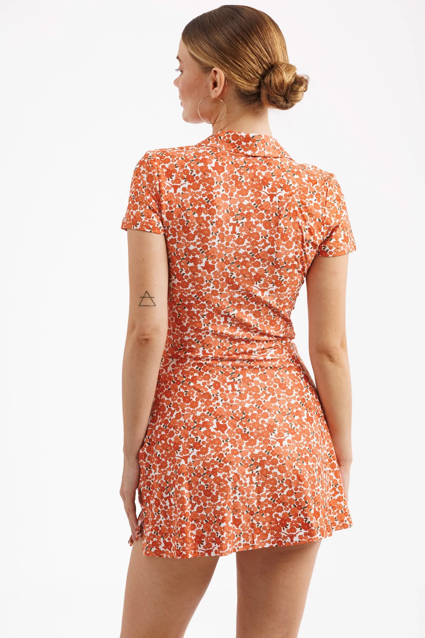 Tailgate Collection Ivy Dress - Texas Micro Poppy
