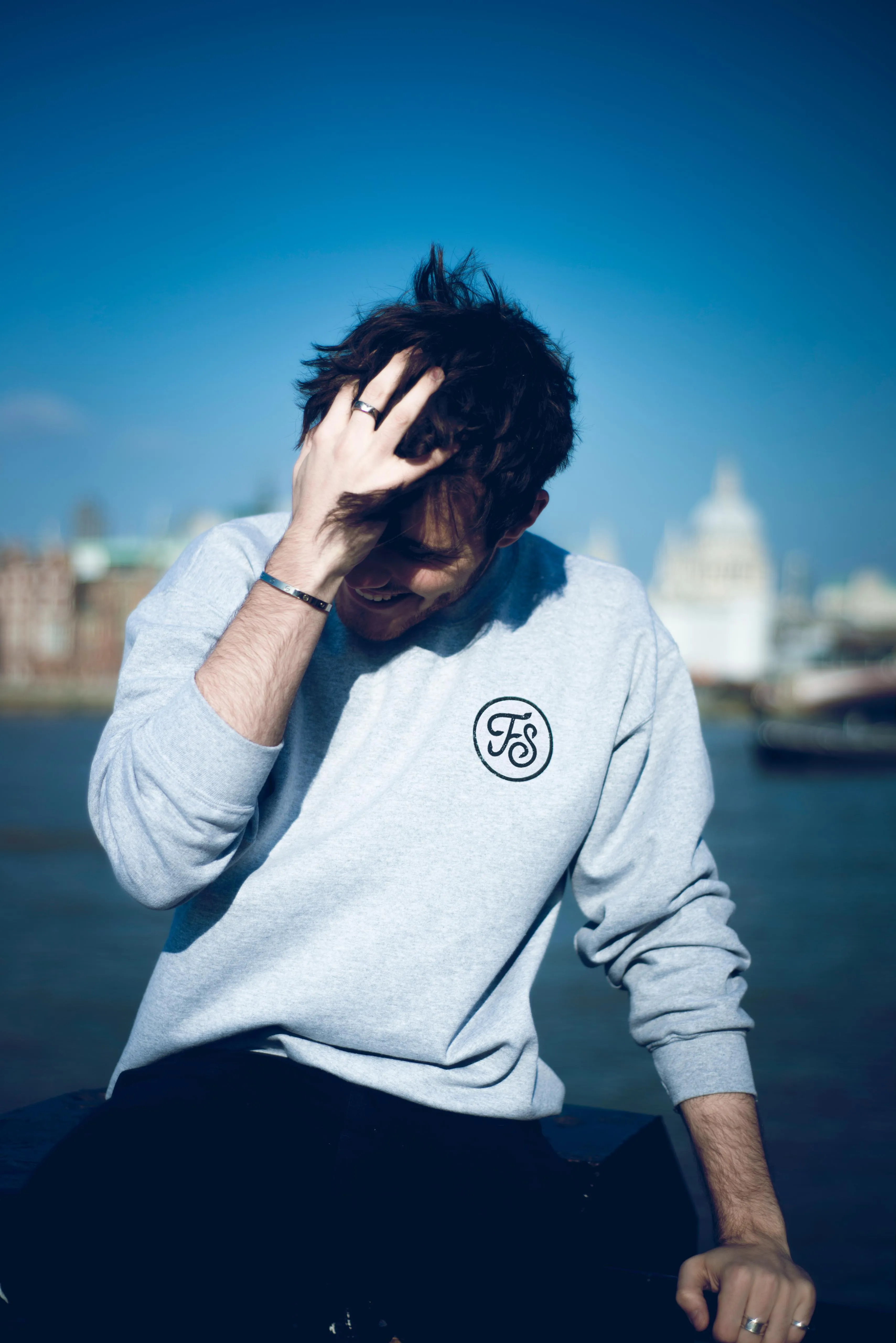 The Future Self Birthday Jumper in Cloud