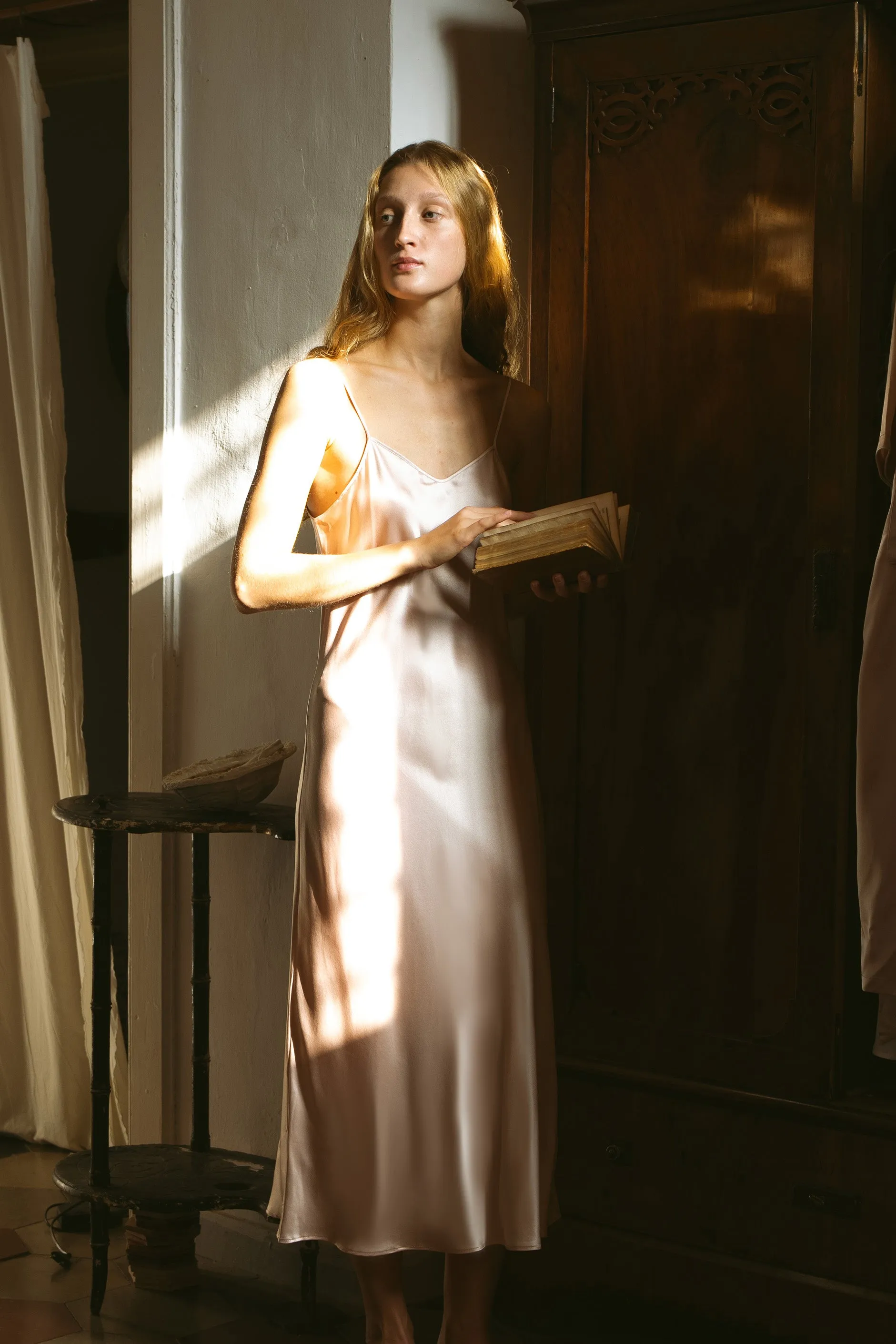 Timeless Collection Silk (22mm) Silk Slip Dress