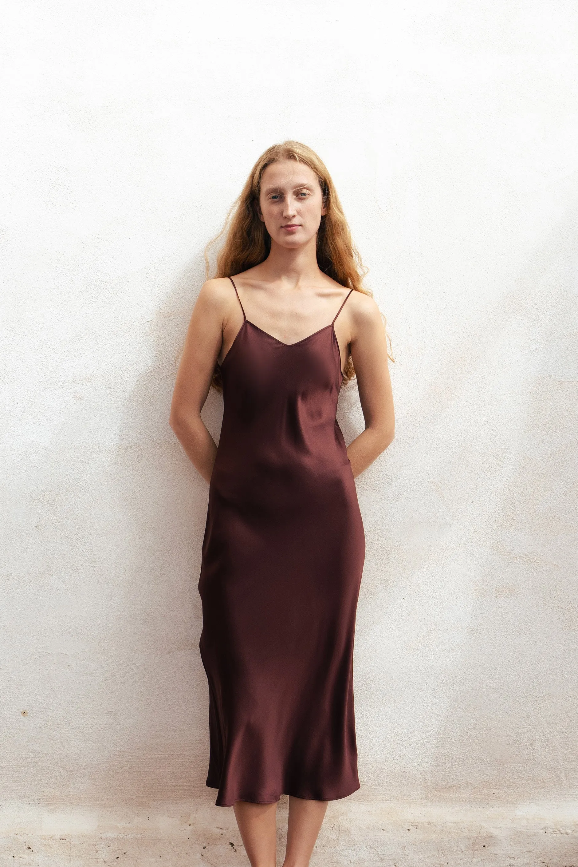 Timeless Collection Silk (22mm) Silk Slip Dress