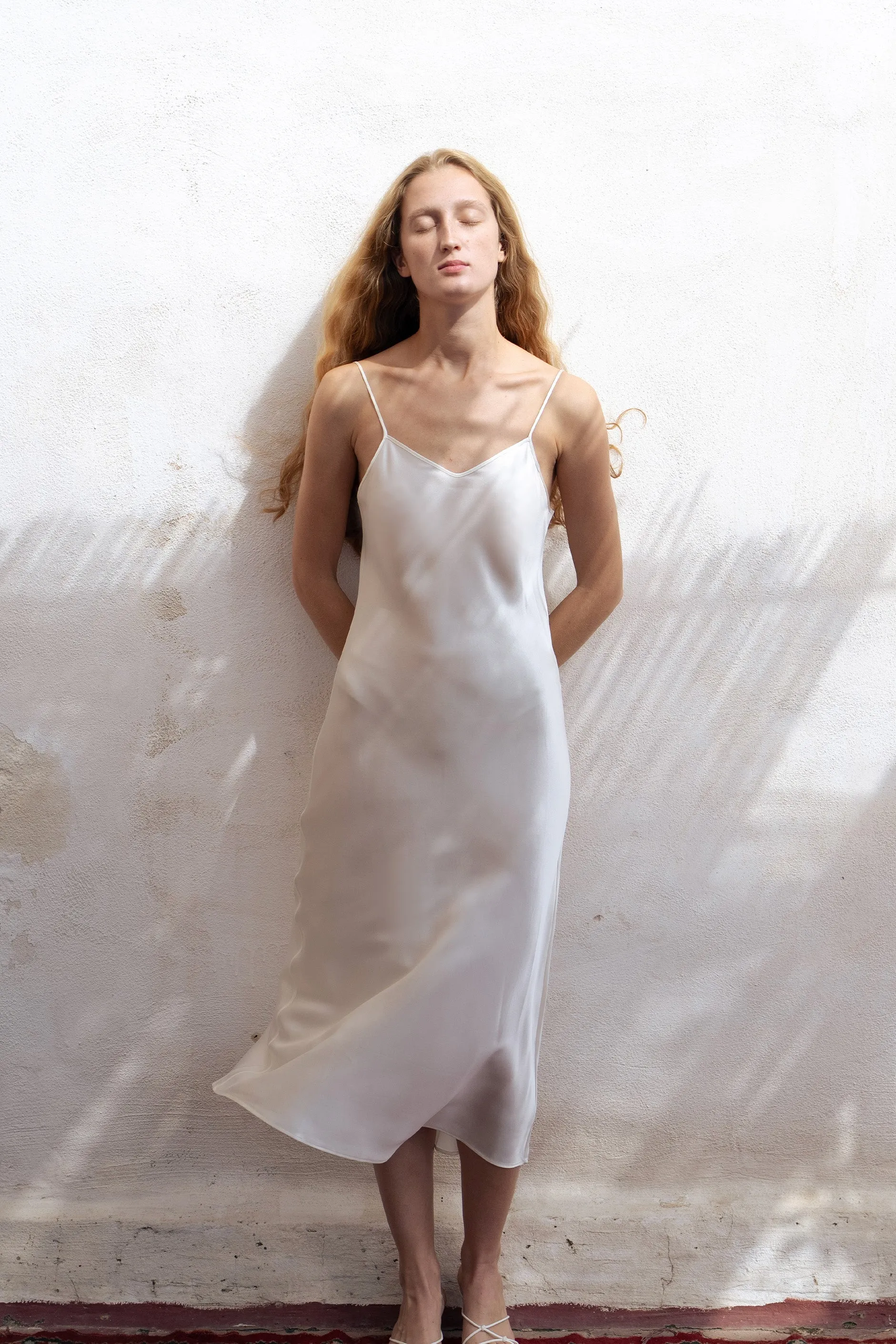Timeless Collection Silk (22mm) Silk Slip Dress