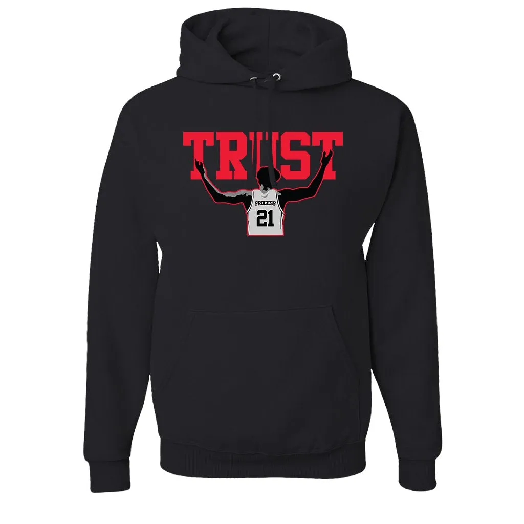 Trust Process Pullover Hoodie | Process Black Pull Over Hoodie