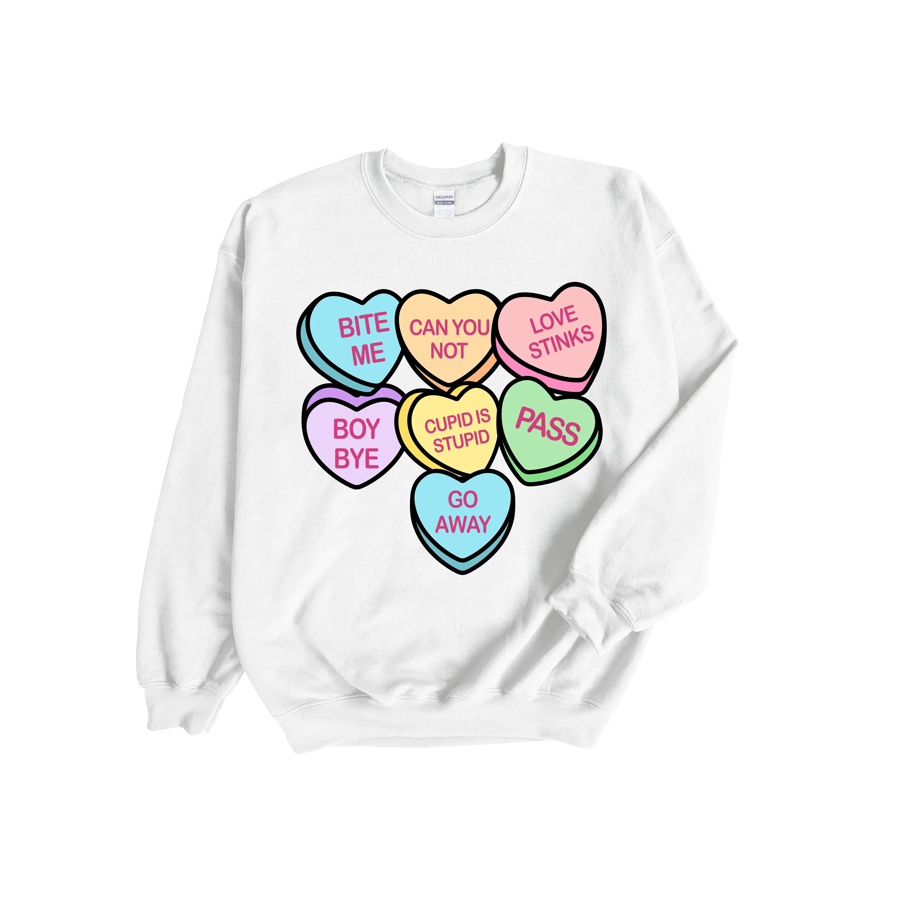 Valentine's Day-All Hearts Sweatshirt