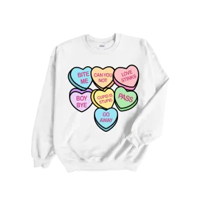 Valentine's Day-All Hearts Sweatshirt
