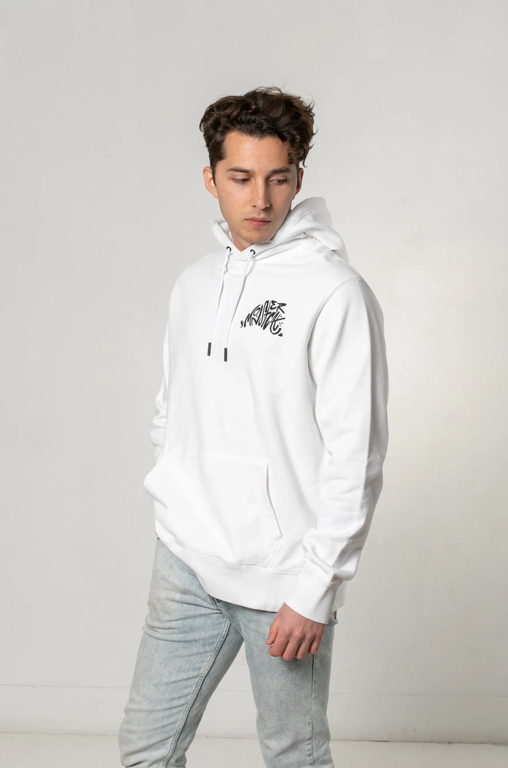 Warrior - White Pullover Hoodie