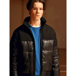 Wilhelm Black Puffer Jackett