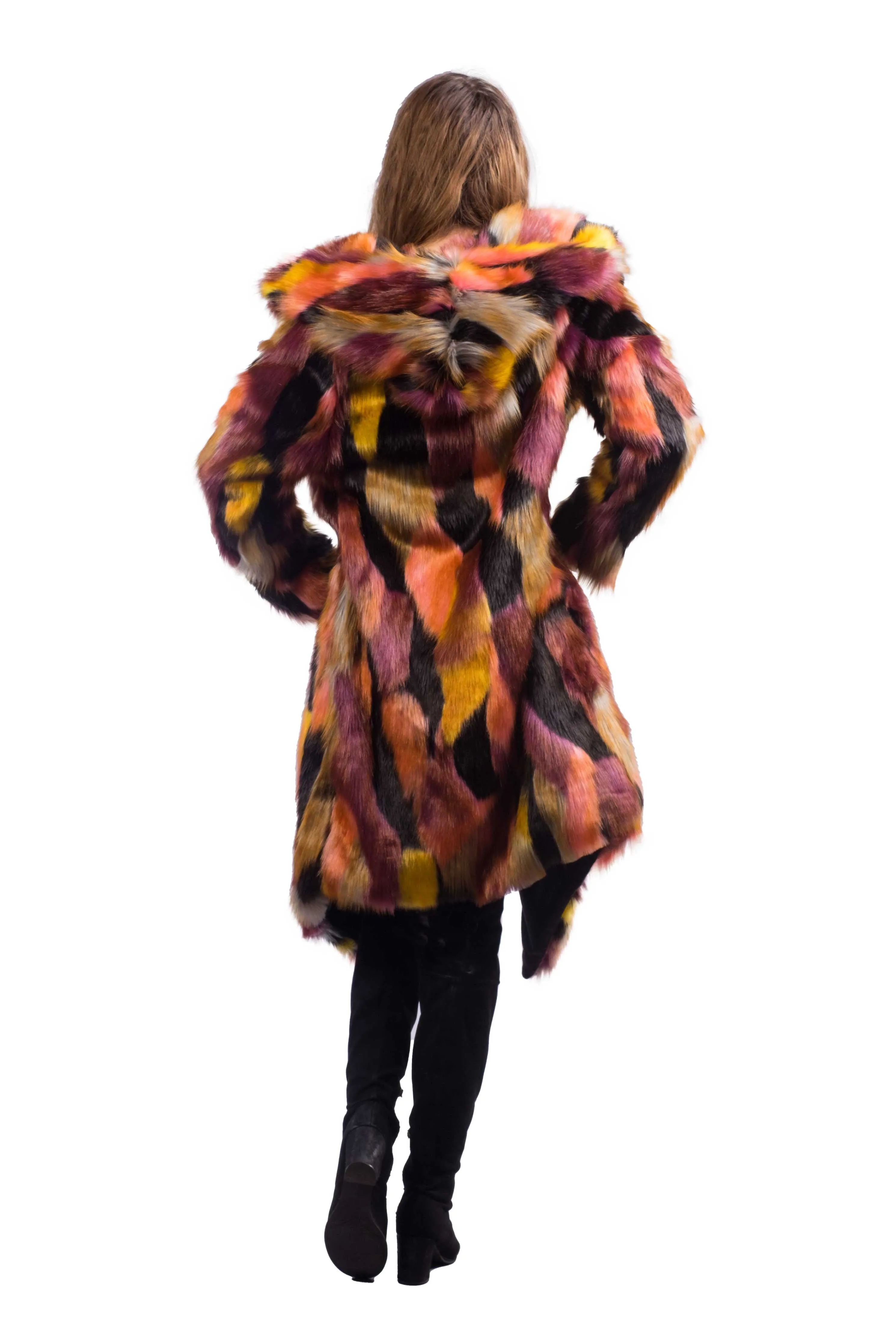 Women's Desert Warrior Coat in "Dark Acid"
