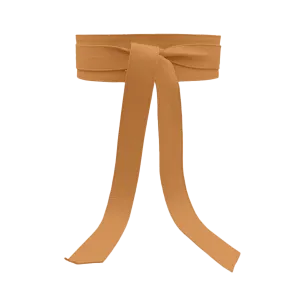 Wrap Leather Belt - Caramel