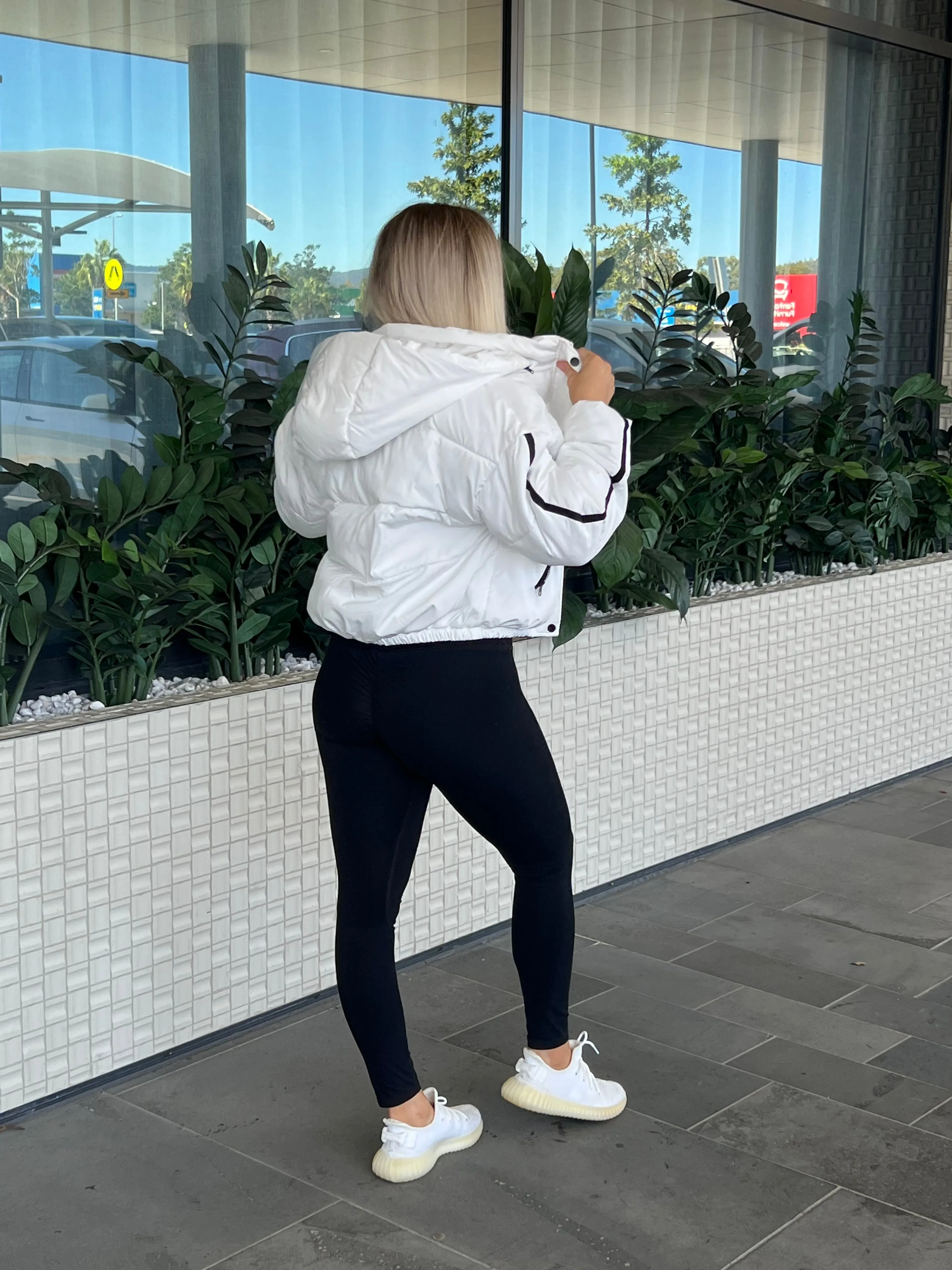 ZENA PUFFER - WHITE