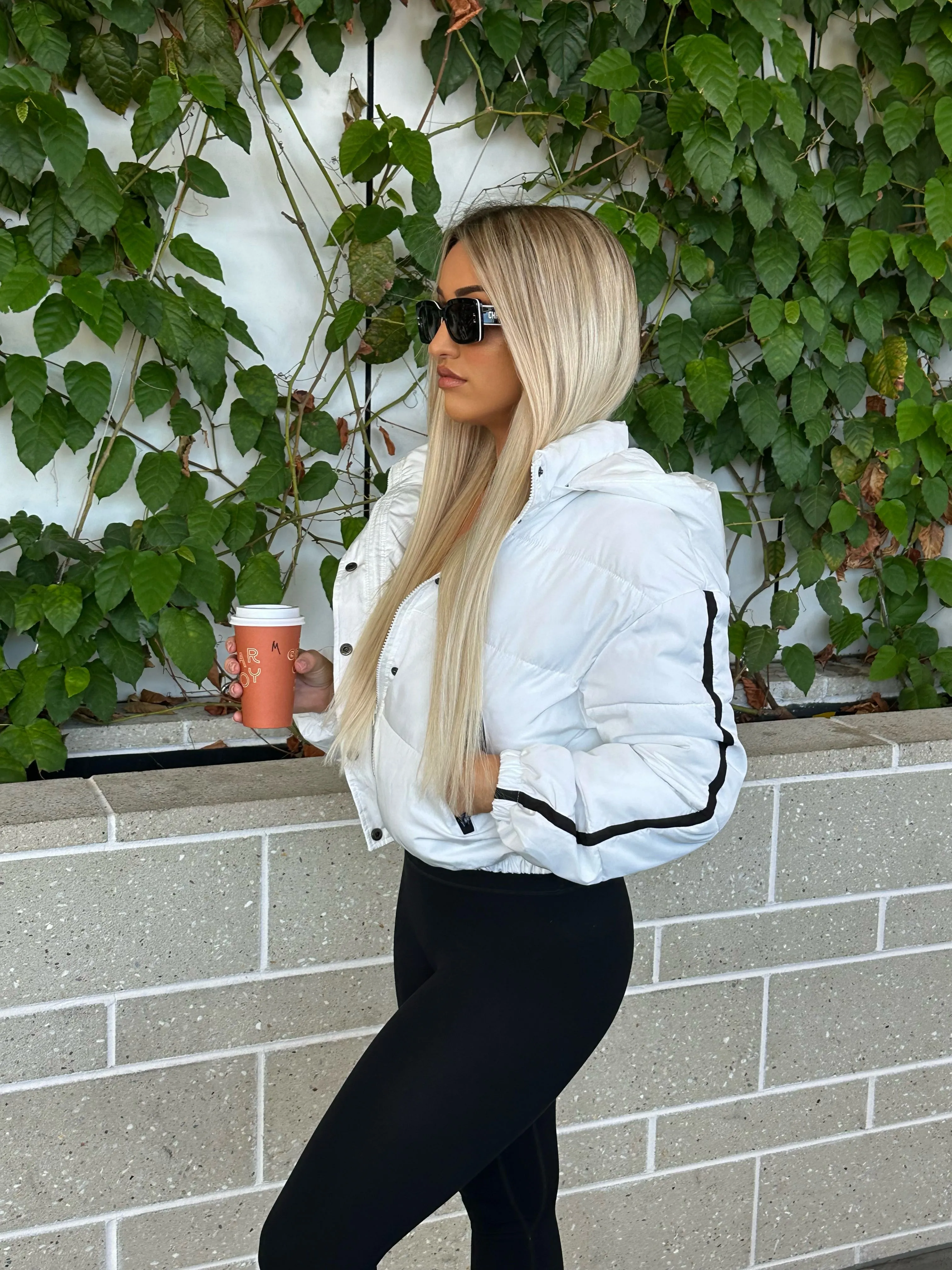 ZENA PUFFER - WHITE