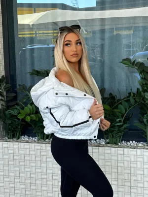 ZENA PUFFER - WHITE